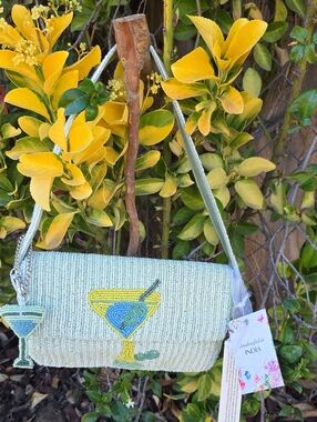 Super Cute 😍 Martini 🍸  Bag with Matching Charm